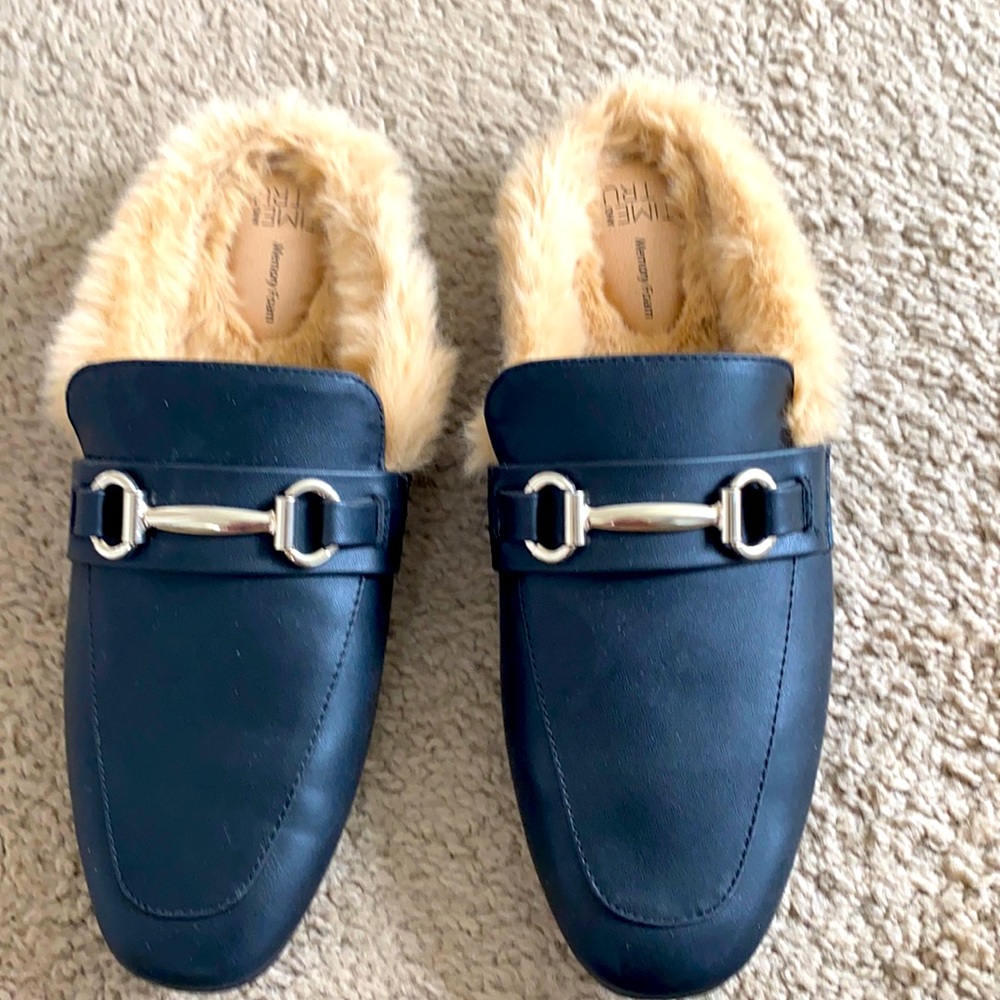 Fur Lined Mules